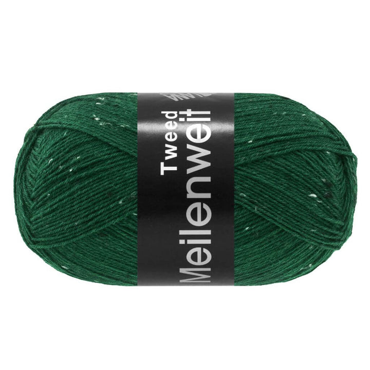 Lana Grossa 183 - Flaschengrün Lana Grossa Meilenweit 100 Tweed Lieblingsgarn