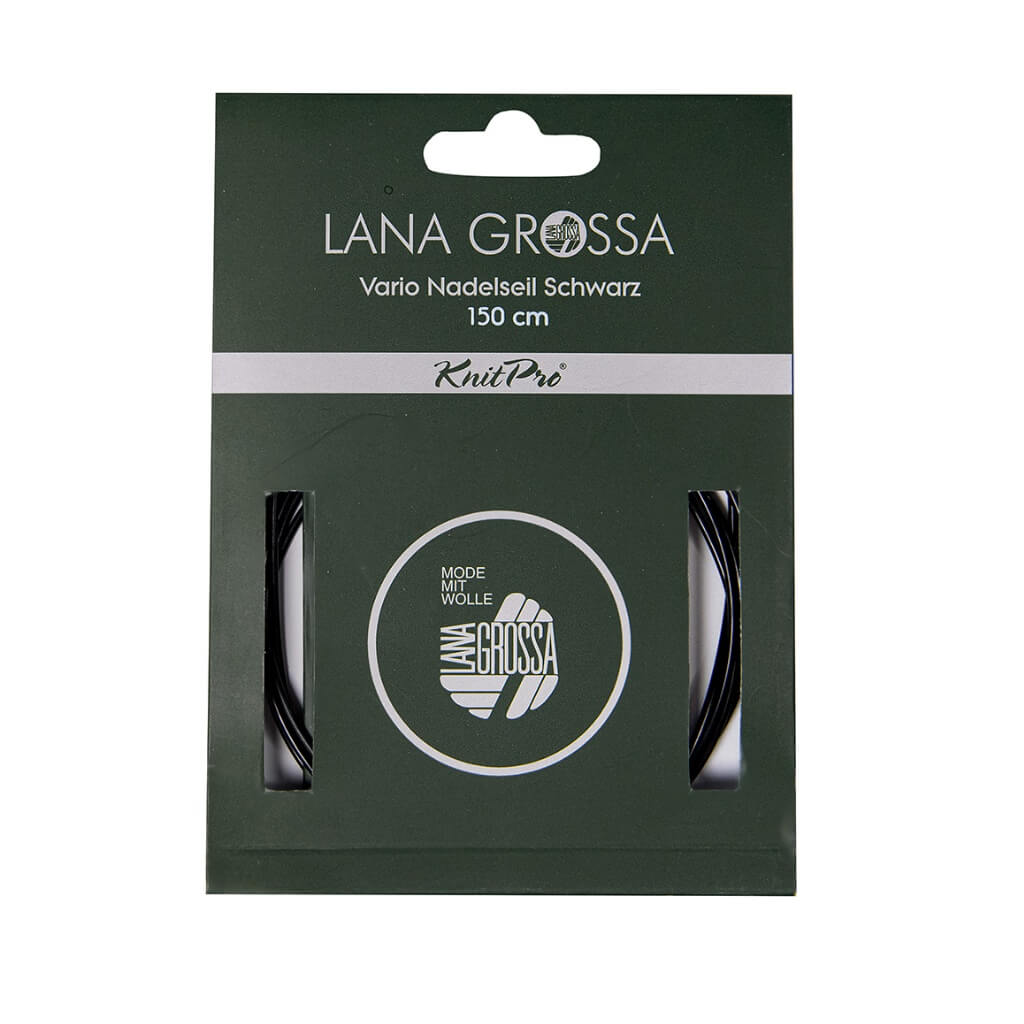 Lana Grossa Lana Grossa Nadelseil Schwarz Lieblingsgarn