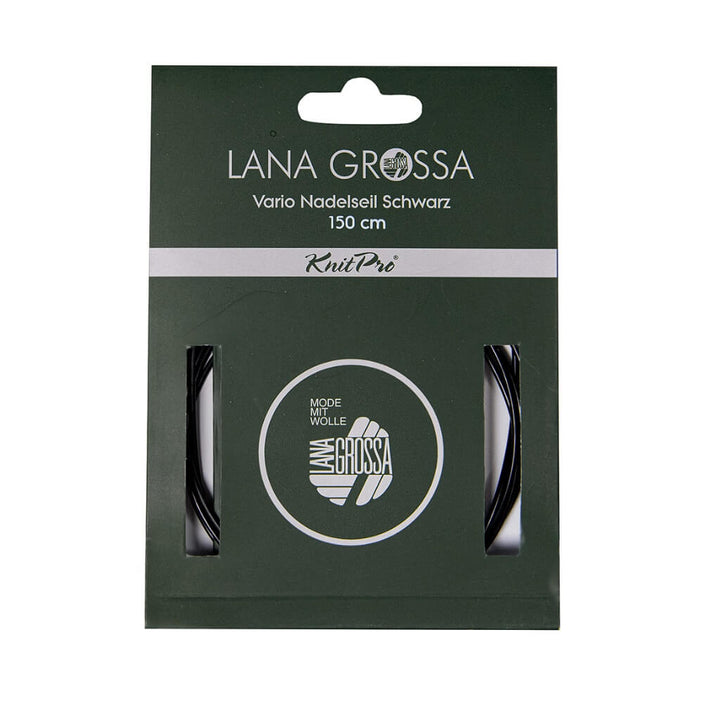 Lana Grossa Lana Grossa Nadelseil Schwarz Lieblingsgarn