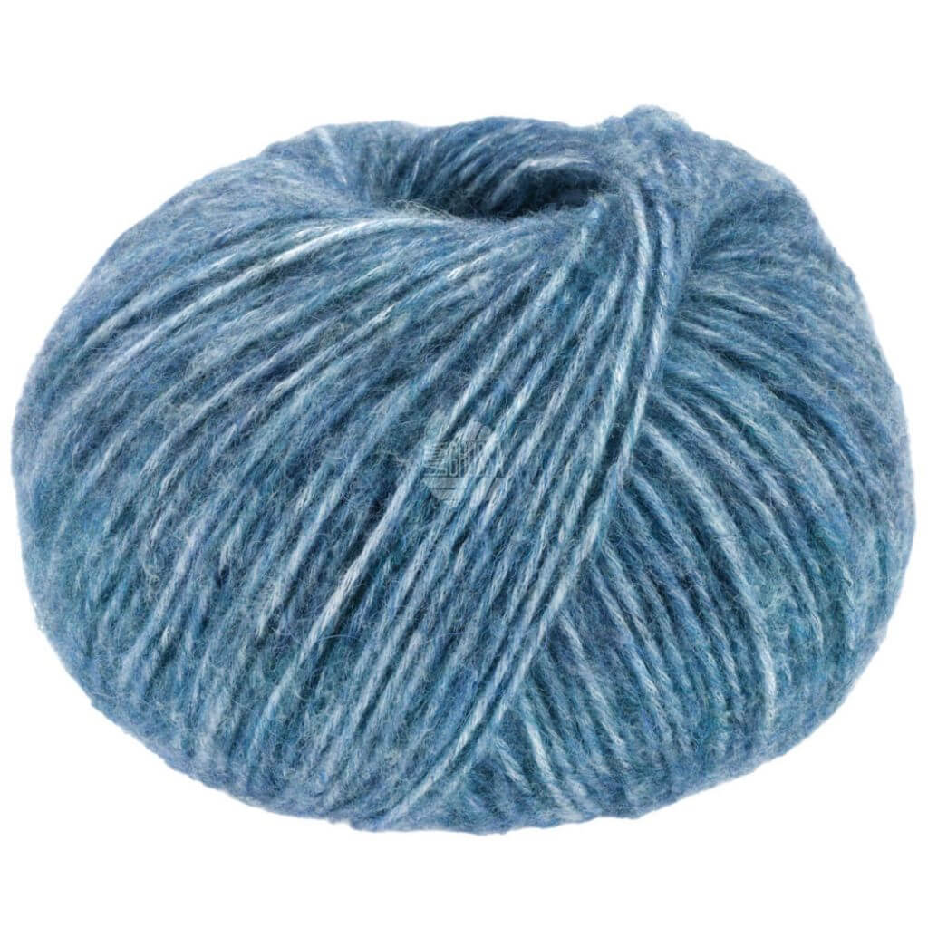 Lana Grossa 35 - Dunkelpetrol meliert Lana Grossa Natural Alpaca Pelo Lieblingsgarn