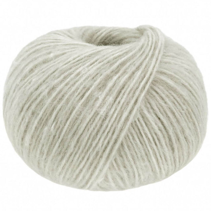 Lana Grossa 36 - Rohweiß/Lichtgrau Lana Grossa Natural Alpaca Pelo Lieblingsgarn