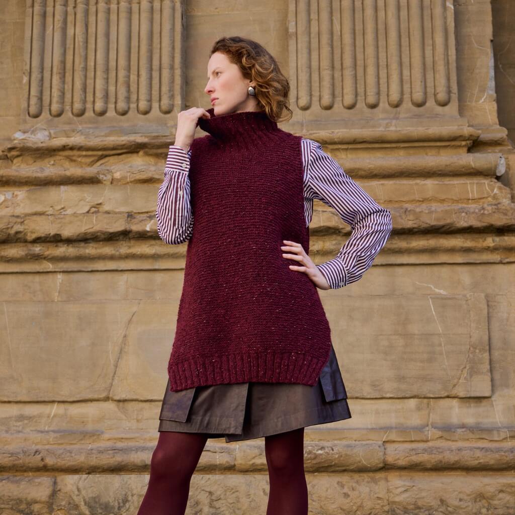 Lana Grossa Long-Pullunder Strickanleitung - Lana Grossa (Heft) Lieblingsgarn