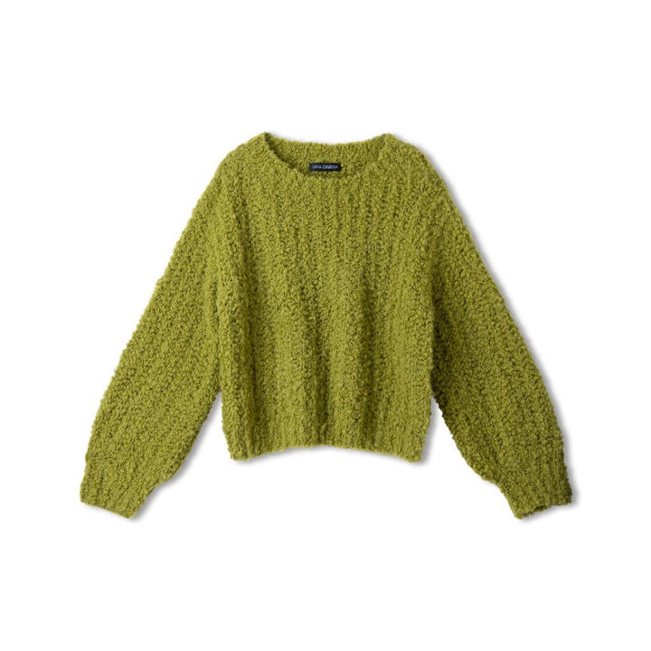 Pullover im Patentmuster kurz geschnitten Strickanleitung - Lana Grossa (Heft)