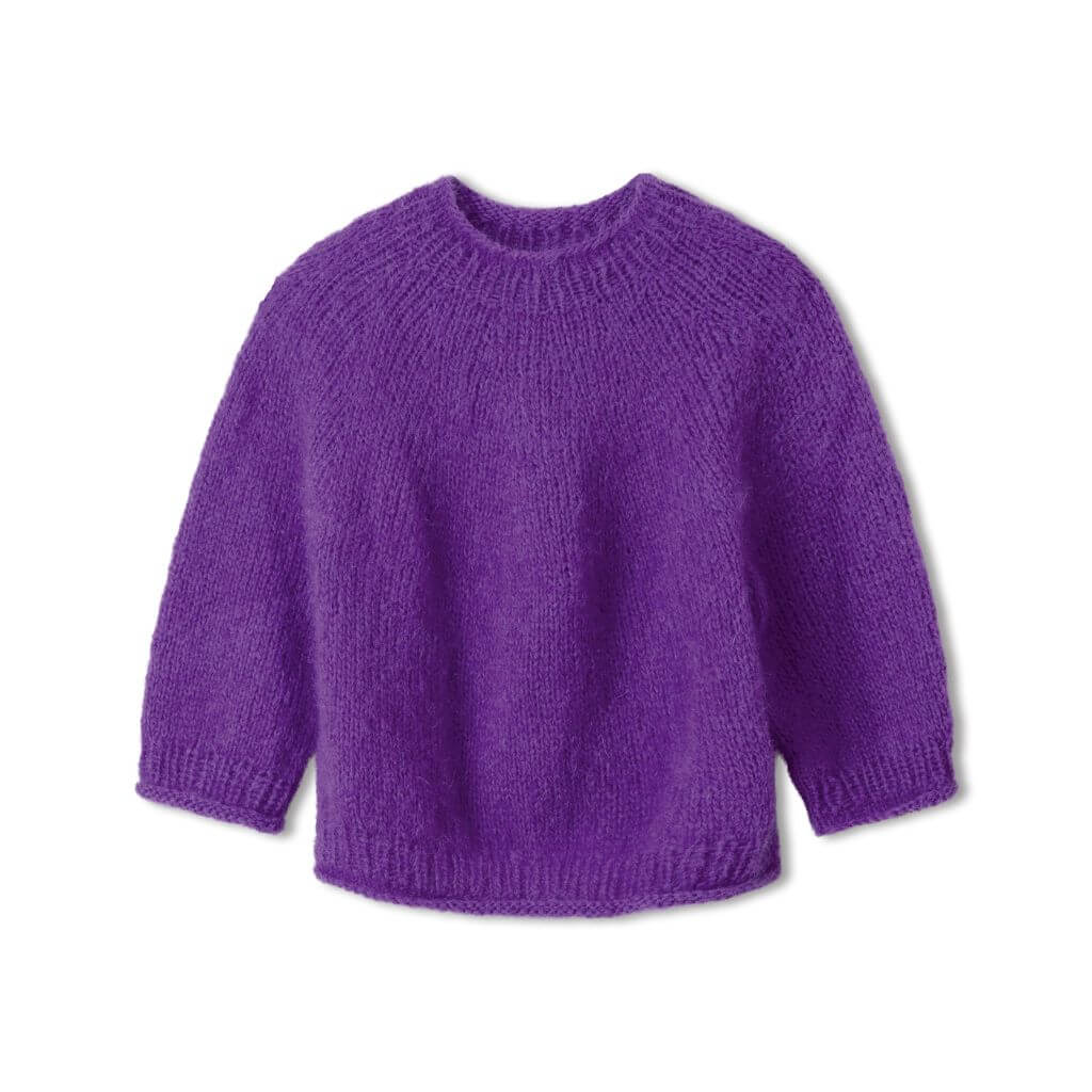 Pullover mit Rundpasse Top Down Strickanleitung - Lana Grossa (Heft)