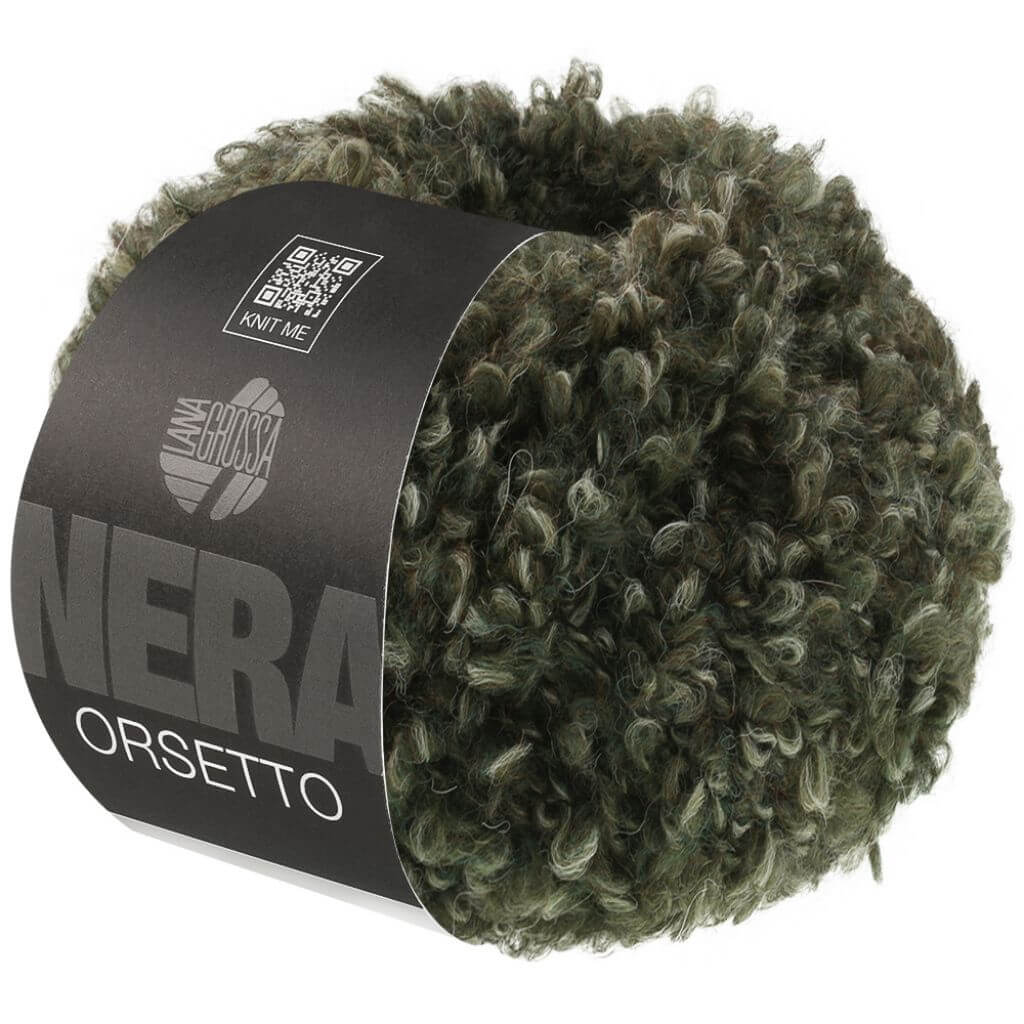 Lana Grossa 108 - Wald-/Graugrün Lana Grossa Orsetto Lieblingsgarn