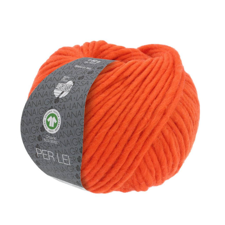 Lana Grossa 41 - Orange Lana Grossa Per Lei Gots 50 g Lieblingsgarn