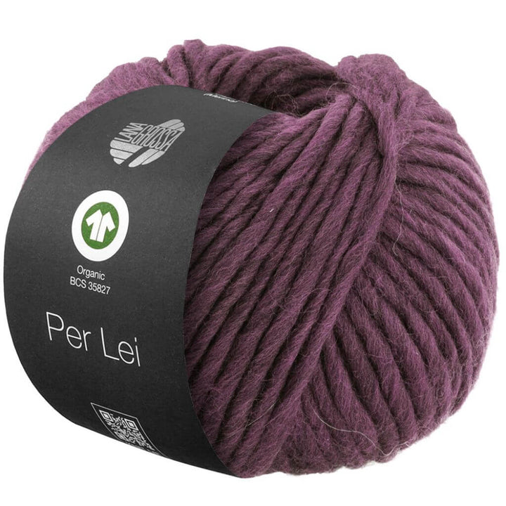 Lana Grossa 56 - Mauve Lana Grossa Per Lei Gots 50 g Lieblingsgarn
