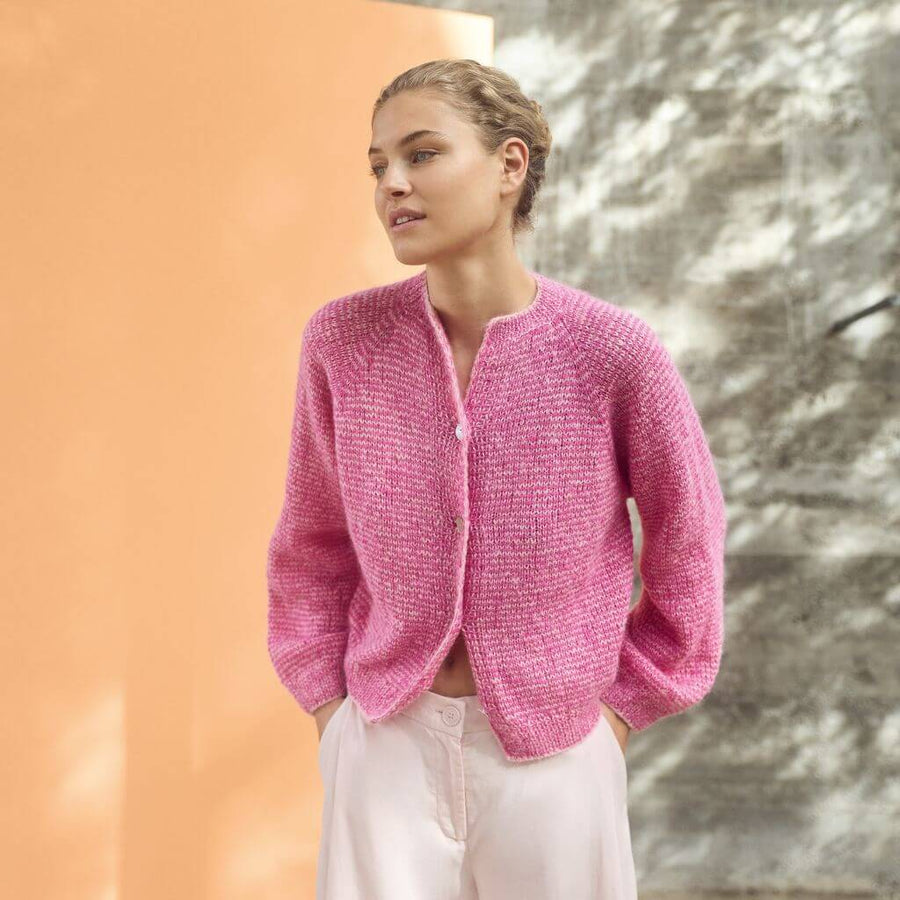 Lana Grossa Pattern Ringel-Jacke Strickanleitung - Lana Grossa (Heft) Lieblingsgarn