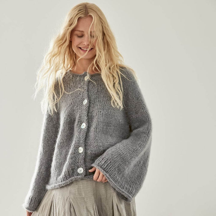 Lana Grossa Rundpassen-Jacke Top-Down Strickanleitung - Lana Grossa (Heft) Lieblingsgarn