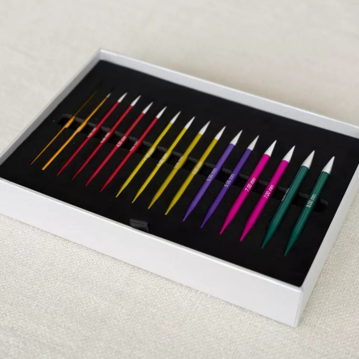 Lana Grossa Lana Grossa Rundstricknadel-Set Rainbow Alu Lieblingsgarn