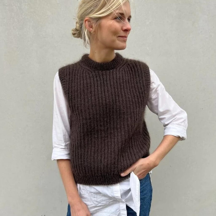 PetiteKnit Pattern Pullunder September Slipover Strickanleitung - PetiteKnit (Heft) bei bei bei bei bei bei Lieblingsgarn