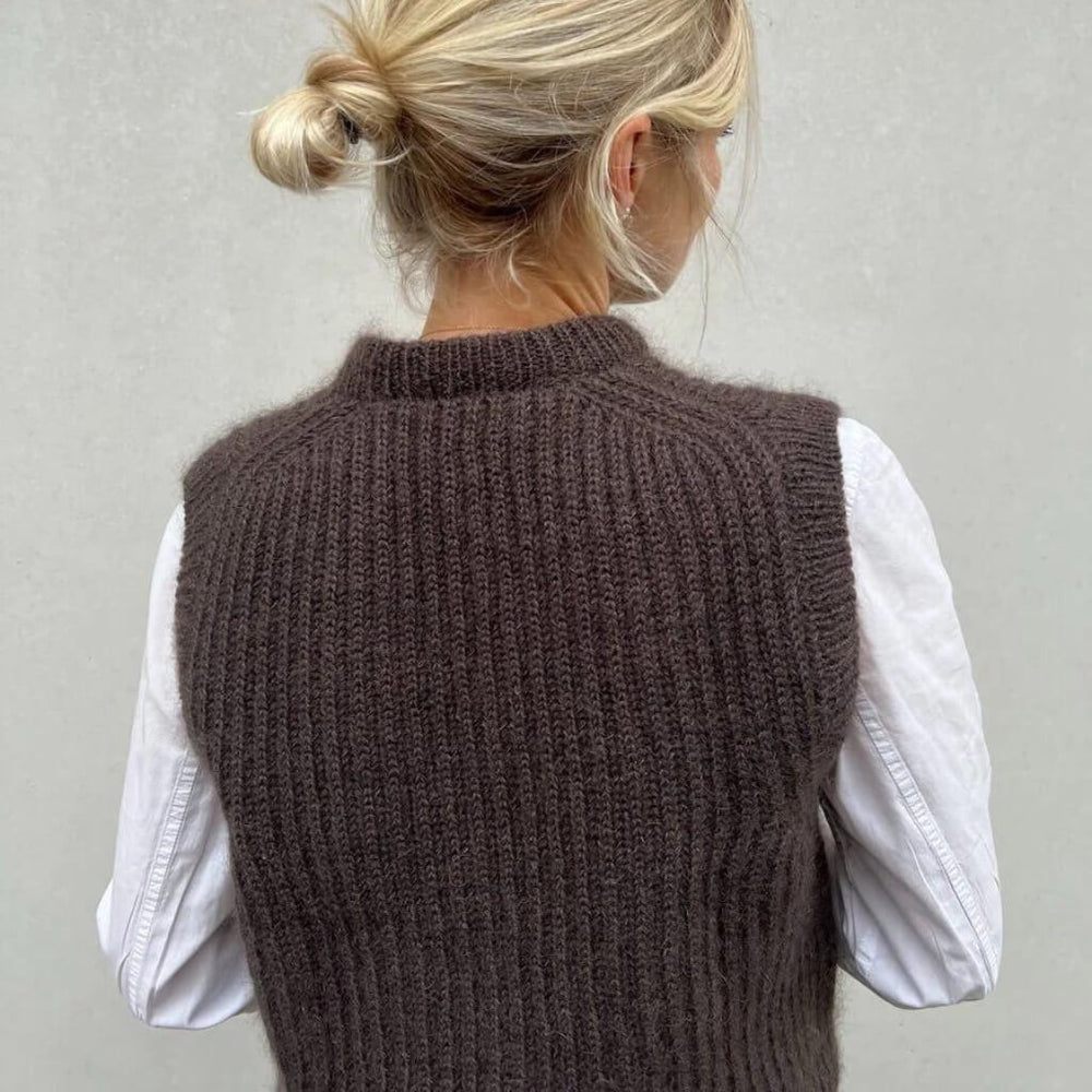 PetiteKnit Pattern Pullunder September Slipover Strickanleitung - PetiteKnit (Heft) bei bei bei bei bei bei Lieblingsgarn