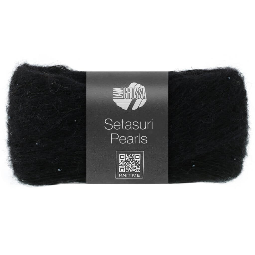 Lana Grossa 216 - Schwarz Lana Grossa Setasuri Pearls Lieblingsgarn