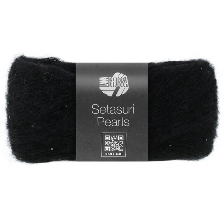 Lana Grossa 216 - Schwarz Lana Grossa Setasuri Pearls Lieblingsgarn