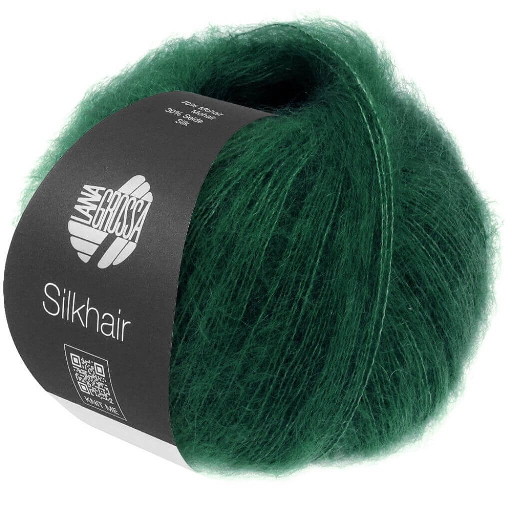 Lana Grossa 219 - Tannengrün Lana Grossa Silkhair 25g Lieblingsgarn