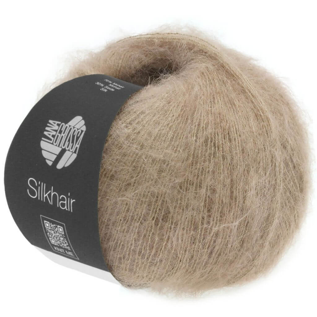 Lana Grossa 123 - Perlbeige Lana Grossa Silkhair 25g Lieblingsgarn