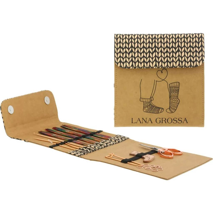 Lana Grossa Lana Grossa Sockennadel-Set Deluxe Holz Lieblingsgarn