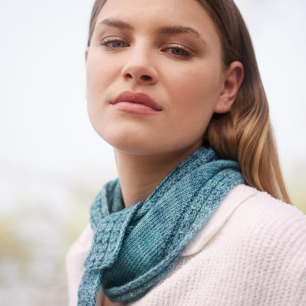 Lana Grossa Vintage Halstuch Strickanleitung - Lana Grossa (Heft) Lieblingsgarn