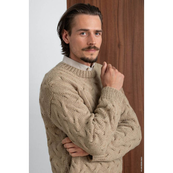 Lana Grossa Zopfmuster Pullover Strickanleitung - Lana Grossa (Heft) Lieblingsgarn