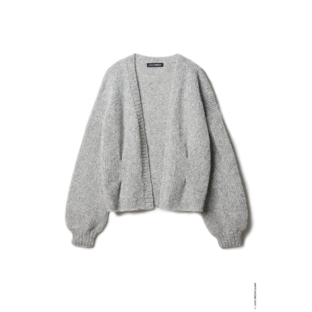 Lana Grossa Oversize Cardigan Strickanleitung - Lana Grossa (Heft) Lieblingsgarn