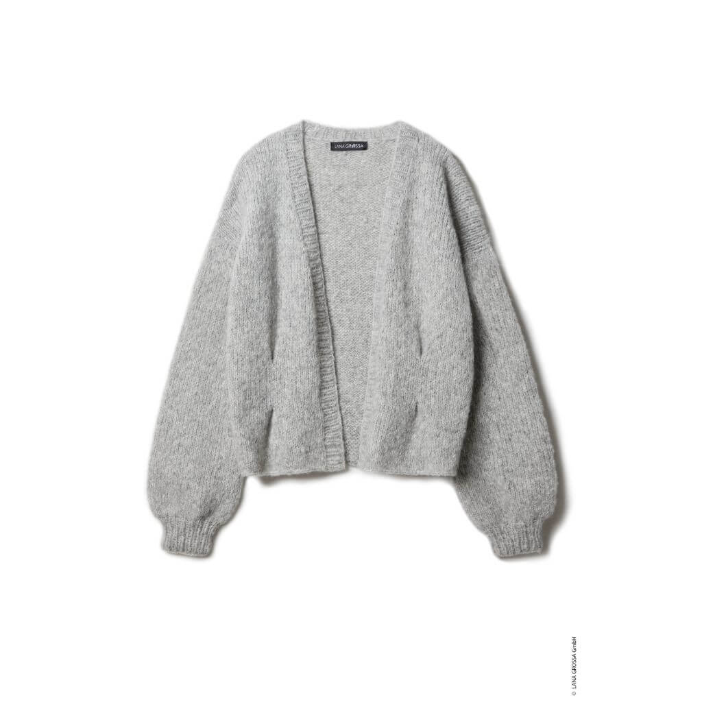 Lana Grossa Oversize Cardigan Strickanleitung - Lana Grossa (Heft) Lieblingsgarn