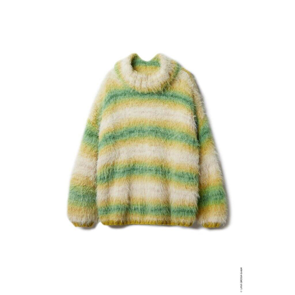 Lana Grossa Streifenpullover Strickanleitung - Lana Grossa (Heft) Lieblingsgarn