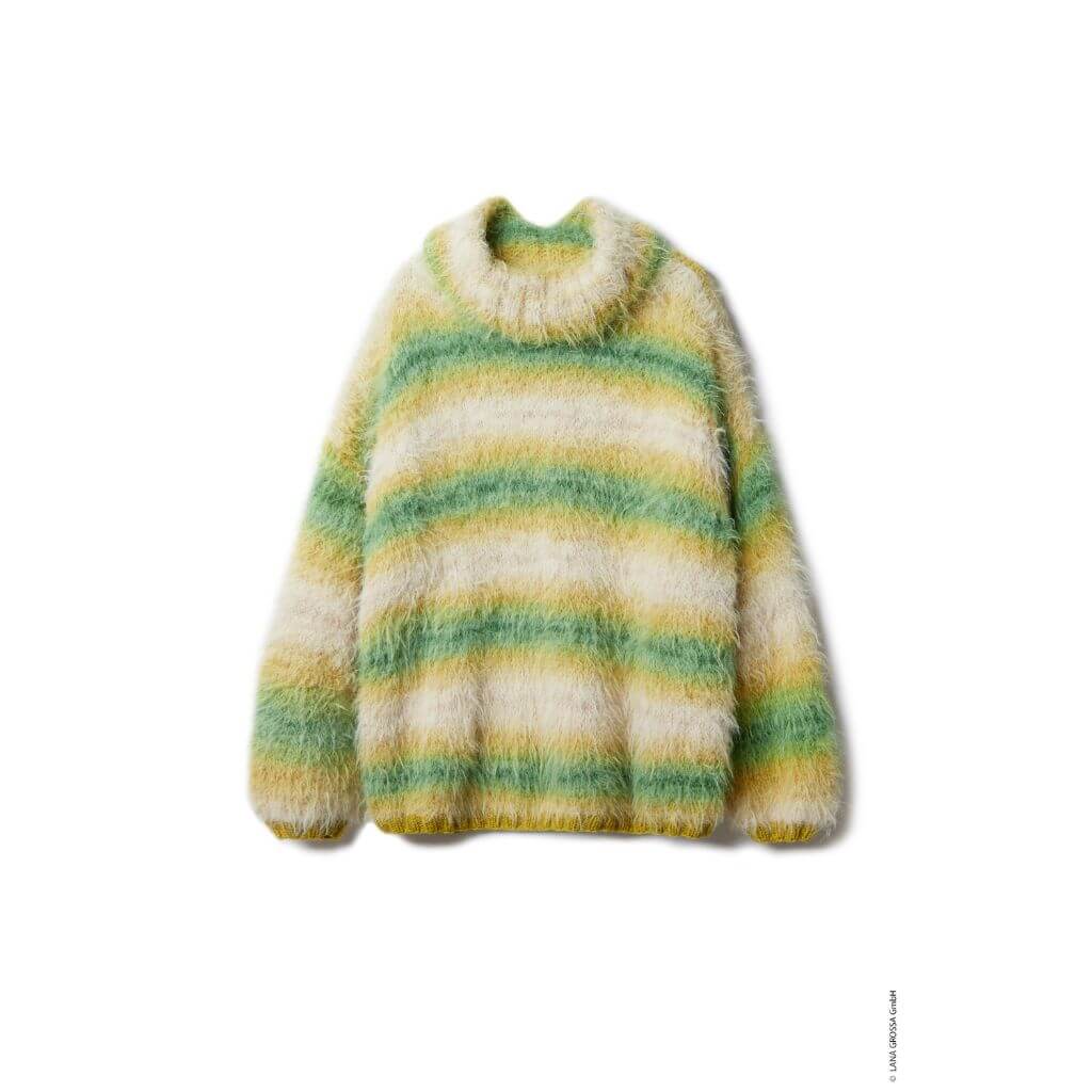 Lana Grossa Streifenpullover Strickanleitung - Lana Grossa (Heft) Lieblingsgarn