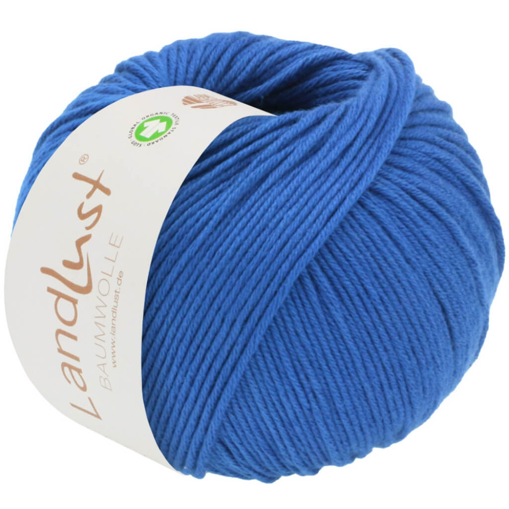 Lana Grossa 12 - Blau Lana Grossa Landlust Baumwolle GOTS Lieblingsgarn