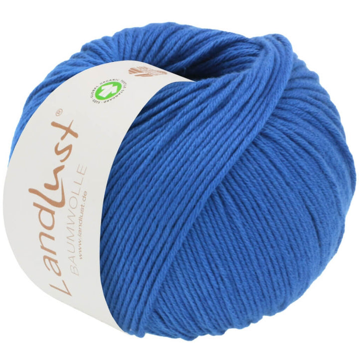 Lana Grossa 12 - Blau Lana Grossa Landlust Baumwolle GOTS Lieblingsgarn