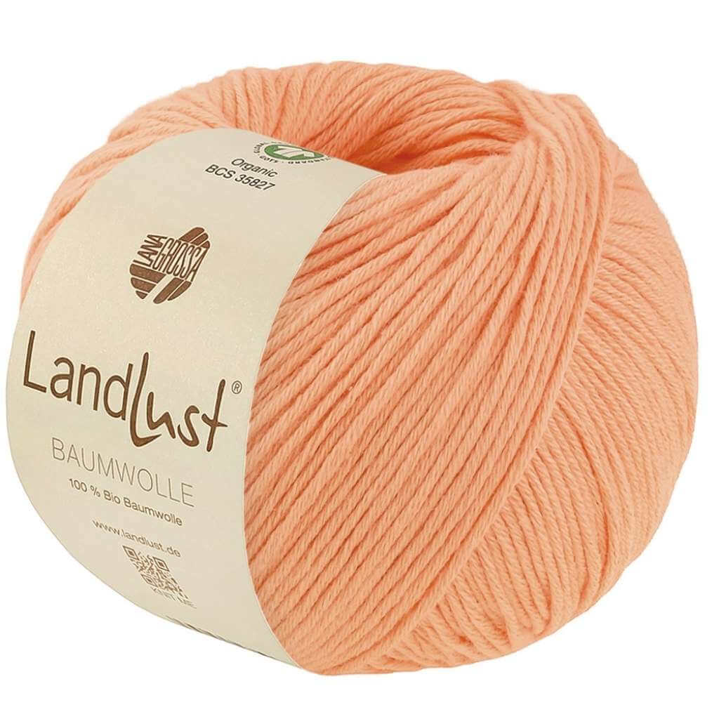 Lana Grossa 41 - Apricot Lana Grossa Landlust Baumwolle GOTS Lieblingsgarn