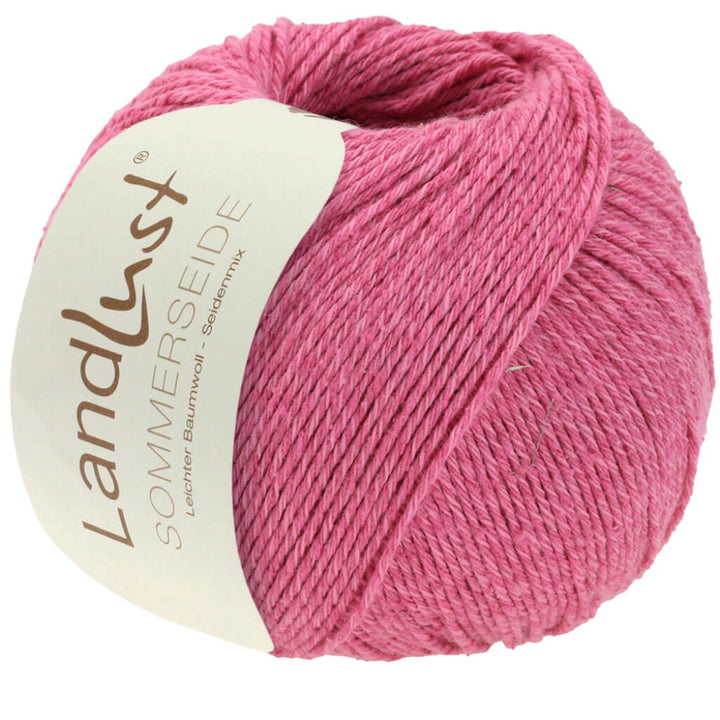 Lana Grossa 33 - Pink Lana Grossa Landlust Sommerseide Lieblingsgarn