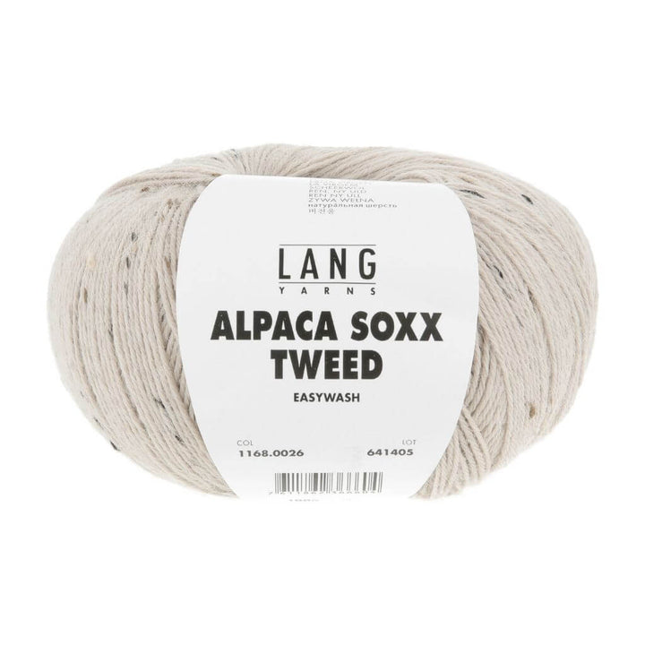 Lang Yarns 026 - Sand Lang Yarns Alpaca Soxx Tweed Lieblingsgarn
