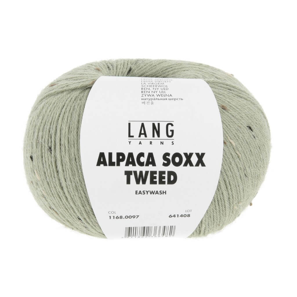 Lang Yarns 097 - Olive Lang Yarns Alpaca Soxx Tweed Lieblingsgarn