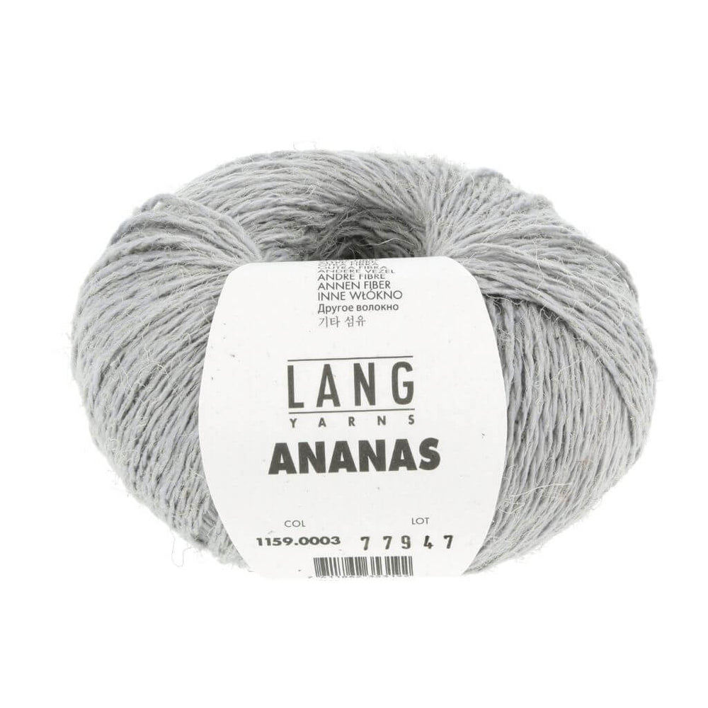Lang Yarns 003 - Grau Lang Yarns Ananas Lieblingsgarn