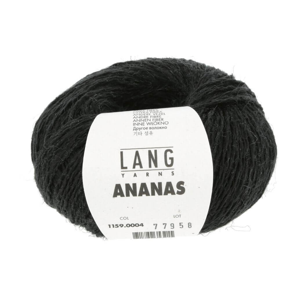 Lang Yarns 004 - Schwarz Lang Yarns Ananas Lieblingsgarn