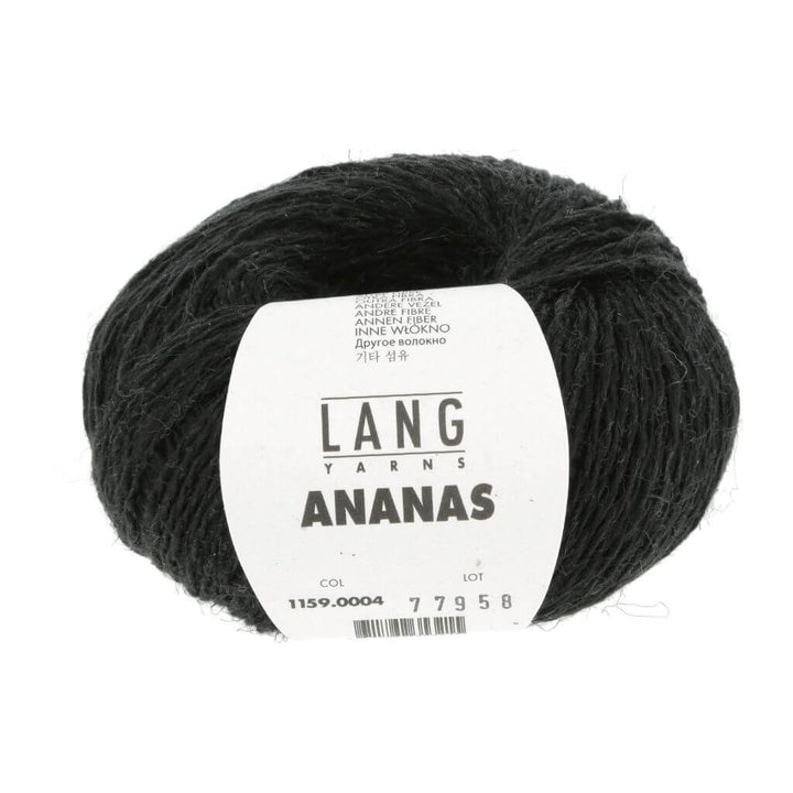 Lang Yarns 004 - Schwarz Lang Yarns Ananas Lieblingsgarn