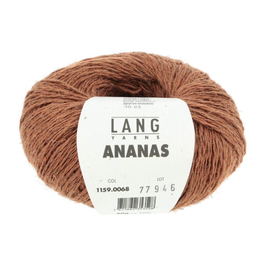 Lang Yarns 068 - Braun Lang Yarns Ananas Lieblingsgarn