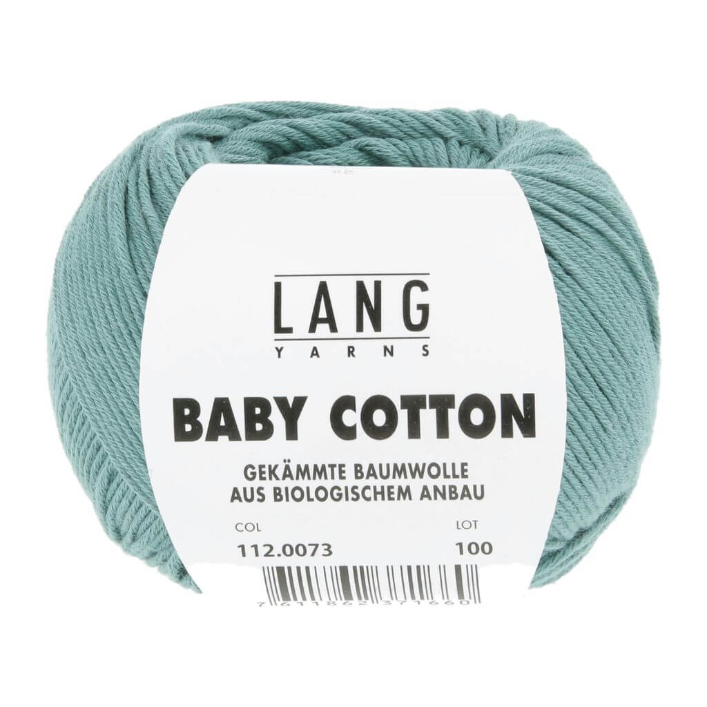 Lang Yarns 073 - Jade Lang Yarns Baby Cotton 50g Lieblingsgarn