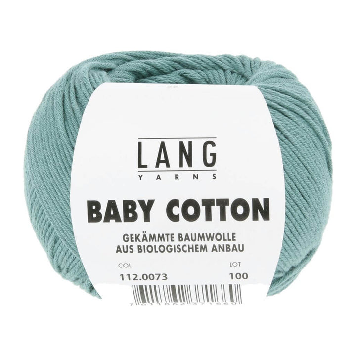 Lang Yarns 073 - Jade Lang Yarns Baby Cotton 50g Lieblingsgarn