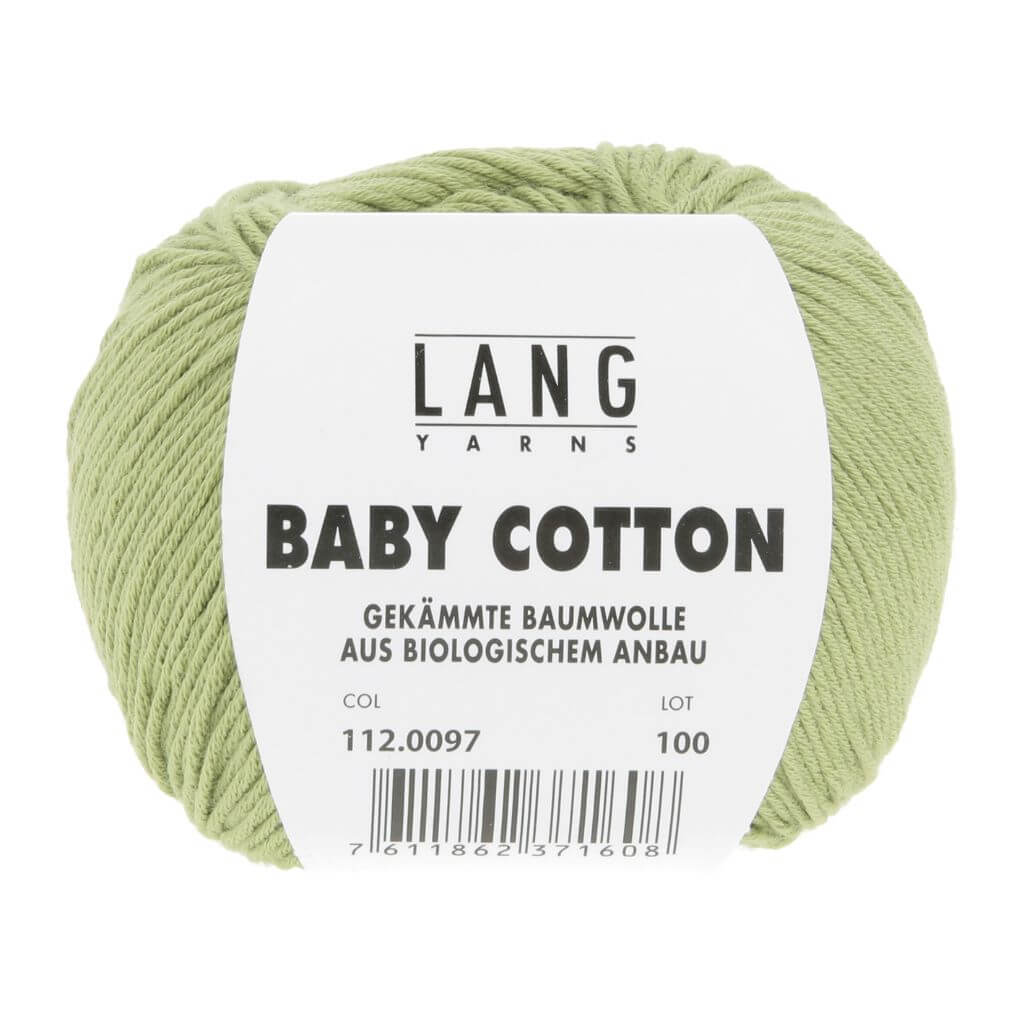 Lang Yarns 097 - Olive Hell Lang Yarns Baby Cotton 50g Lieblingsgarn
