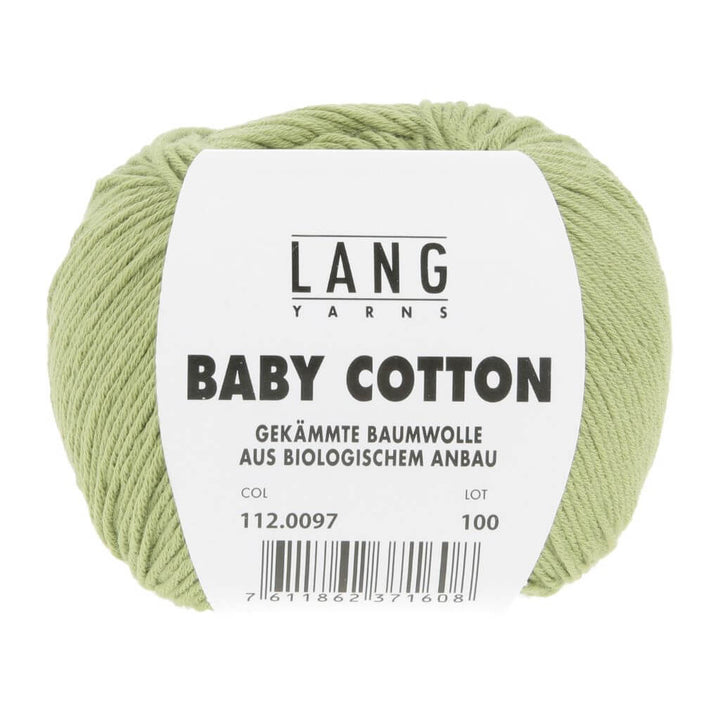 Lang Yarns 097 - Olive Hell Lang Yarns Baby Cotton 50g Lieblingsgarn