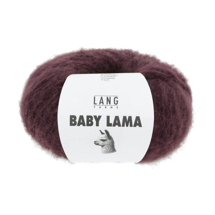 Lang Yarns 062 - Weinrot Lang Yarns Baby Lama Lieblingsgarn