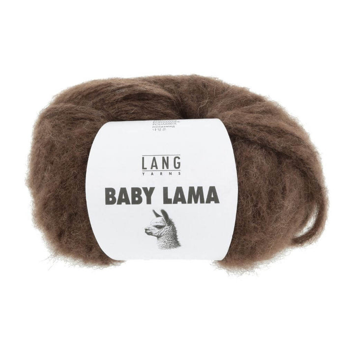 Lang Yarns 168 - Braun Lang Yarns Baby Lama Lieblingsgarn