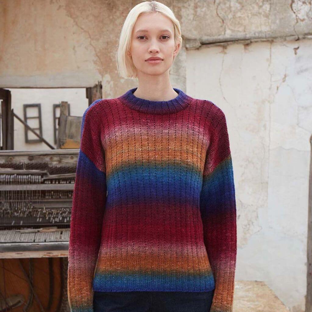 Lang Yarns Bunter Sweater Strickanleitung - Lang Yarns (Heft) Lieblingsgarn