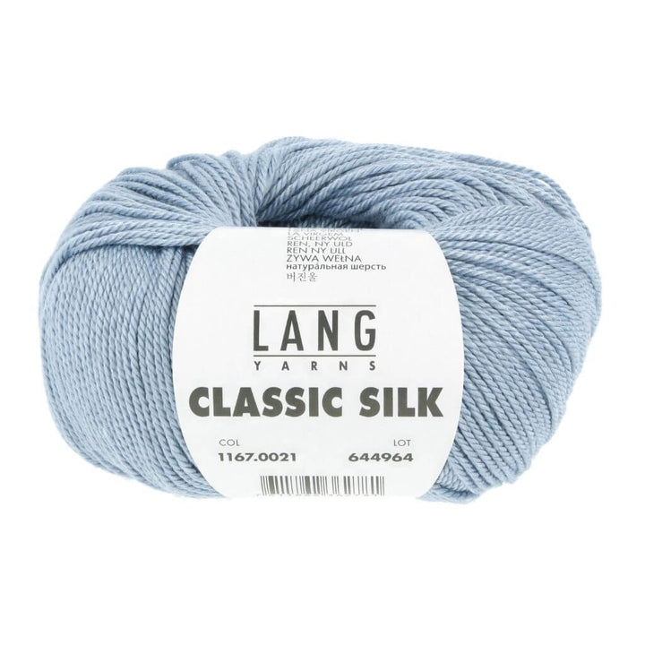 Lang Yarns 021 - Hellblau Lang Yarn Classic Silk Lieblingsgarn