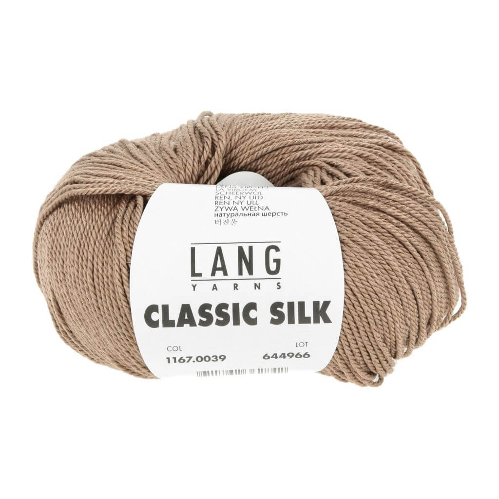 Lang Yarns 039 - Camel Lang Yarn Classic Silk Lieblingsgarn