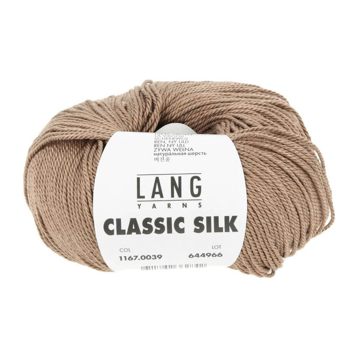 Lang Yarns 039 - Camel Lang Yarn Classic Silk Lieblingsgarn