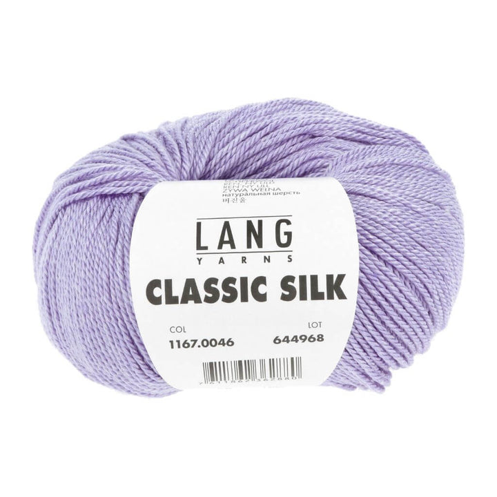 Lang Yarns 046 - Lila Lang Yarn Classic Silk Lieblingsgarn