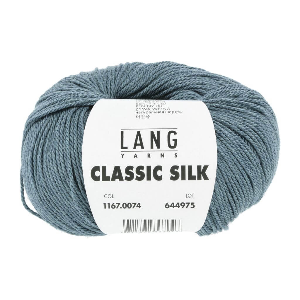 Lang Yarns 074 - Atlantik Lang Yarn Classic Silk Lieblingsgarn