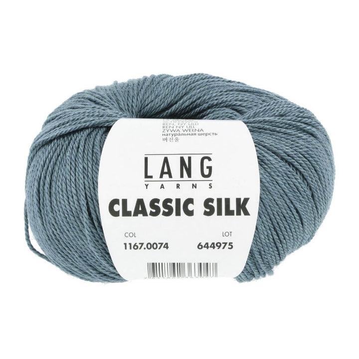 Lang Yarns 074 - Atlantik Lang Yarn Classic Silk Lieblingsgarn